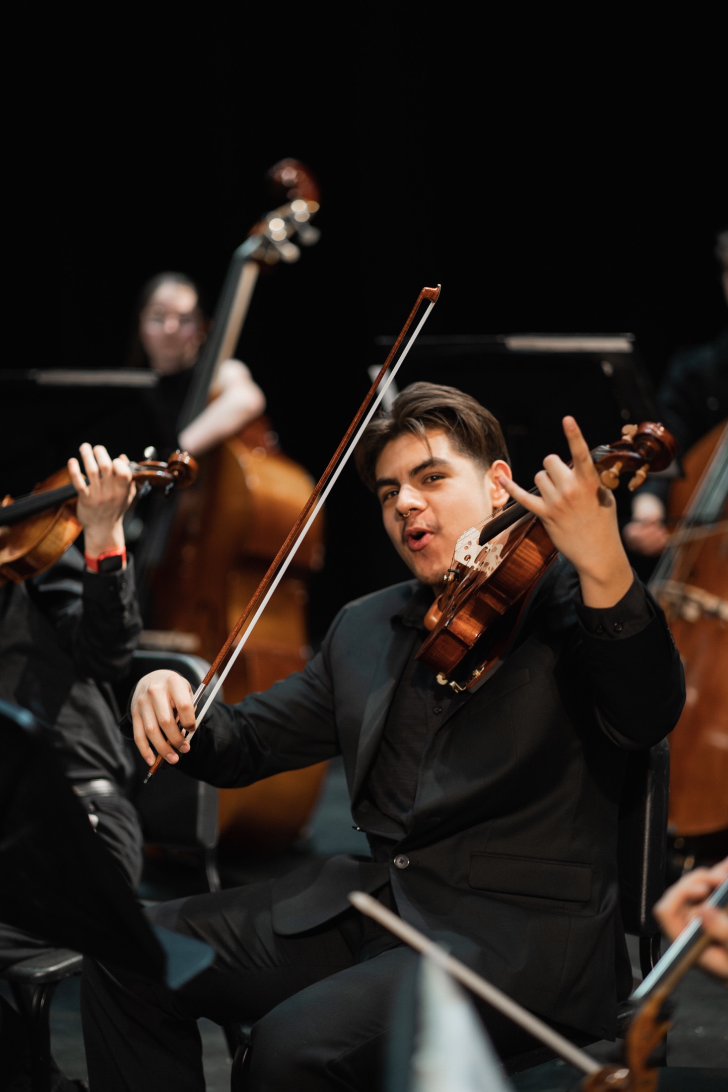 NoCoYO musicians performing on stage